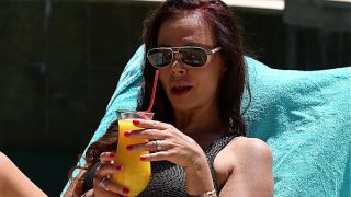 Trying The Taboo Chapter 1: Naughty Babe Veronica Leal Seduces Her Stepmom Olivia del Rio Into Lesbo Fling GP3183