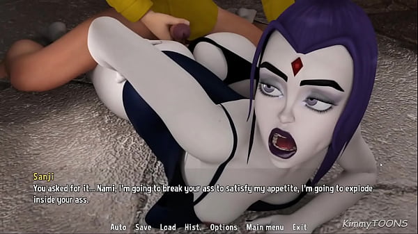 TeenTitans Ravin Anal Fuck and Creampie – kimmytoons