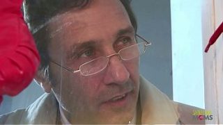 After working out the bisexual blonde milfs with big boobs and tattoos get an urge for a threesome