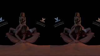 VReal 18K Spitroast FFFM orgy groupsex with orgasm and stocking, reverse gangbang, 3D CGI render