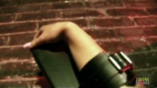 Within the depths of the dark dungeon two milfs are receiving double penetration during anal group sex