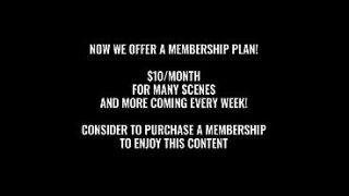 Sexy Latinas Bruna Santos and Sabrina Fit in an Intense scene doing DP, footjob