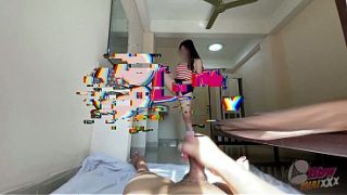 Teen fucked near sunny window