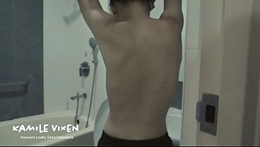 Teen Pinay 18 Kamile Vixen Taking a Hot Bath Suddenly Her Uncle Comes In and Fingers Her Hairy Pussy